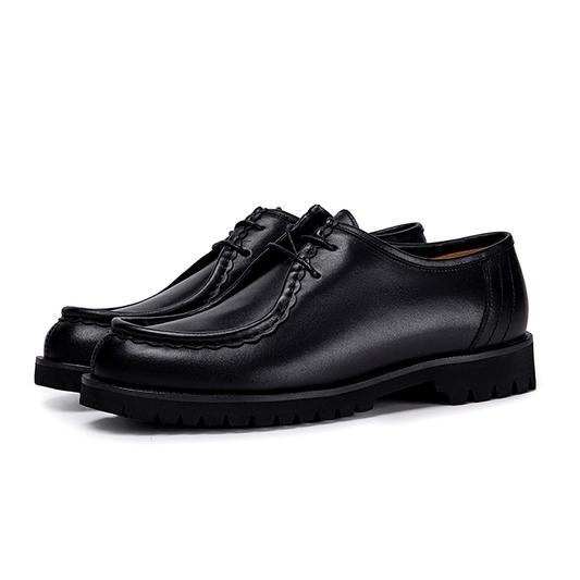 Men's Leather Derby Shoes