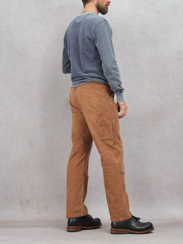 Men's Destroyed Double-Front Carpenter Pants