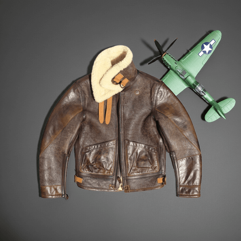 Men's B6 Bomber Shearling Coat | Military Style Winter Coat