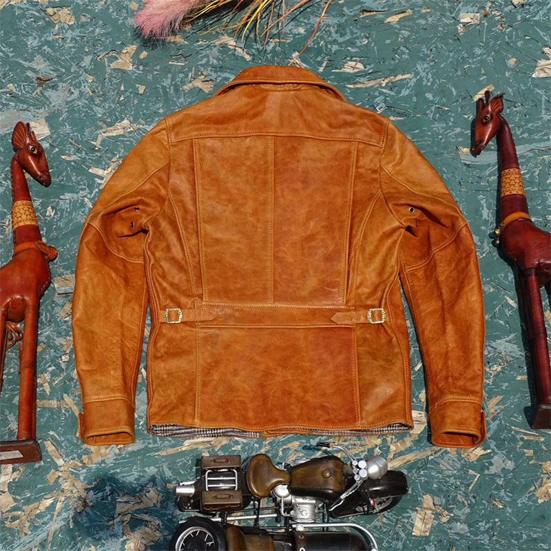 Men's Double Helix Rider Jacket Horsehide