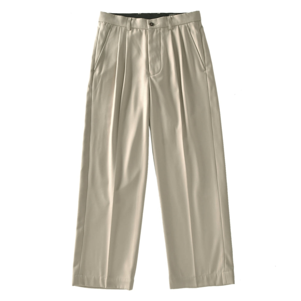 Men's Double Pleated Wide Leg Pants – Crush on Retro