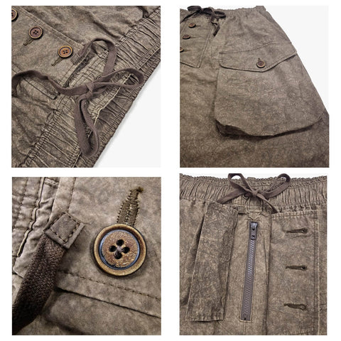 Men's Cargo Shorts, Relaxed Fit with Drawstring