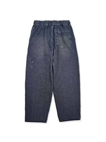 Men's Drawstring Honeycomb Tapered Pants