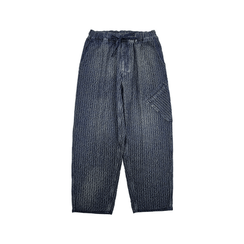 Men's Drawstring Honeycomb Tapered Pants