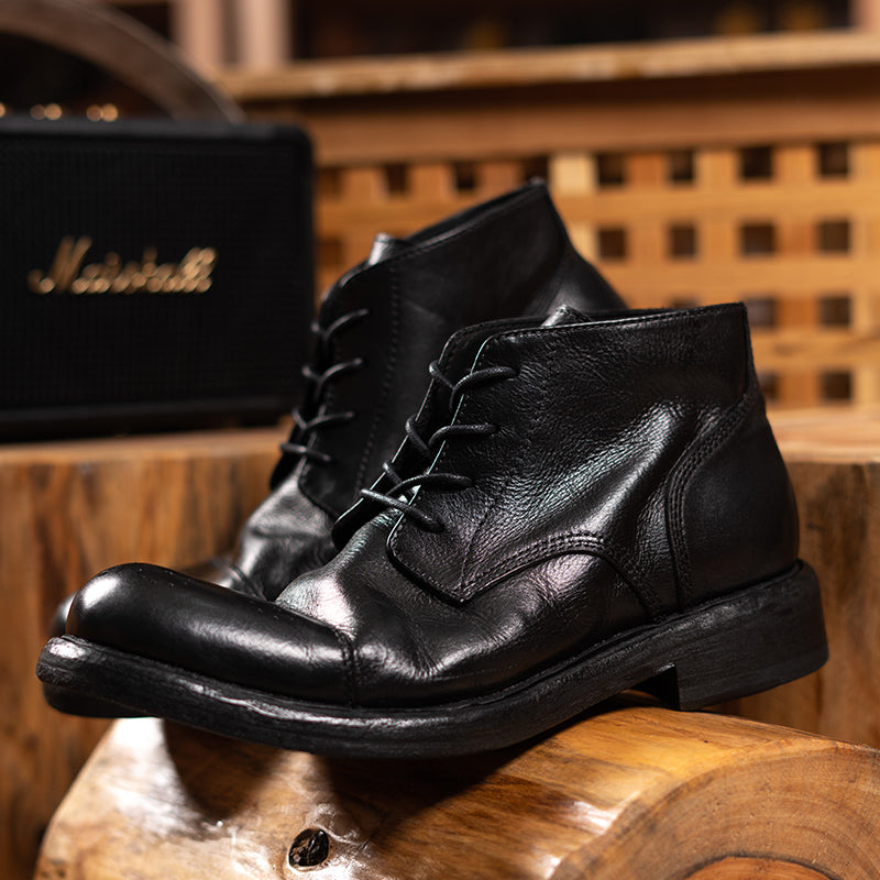 Brogue clearance derby boot