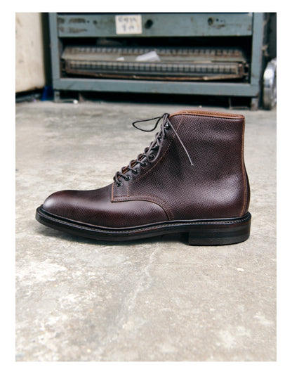 Men's Textured Leather Derby Boots