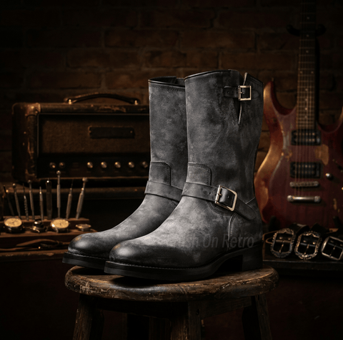 Men's Engineer Boots 501, Suportlo Calfskin