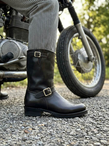 メンズエンジニアレザーブーツ 501