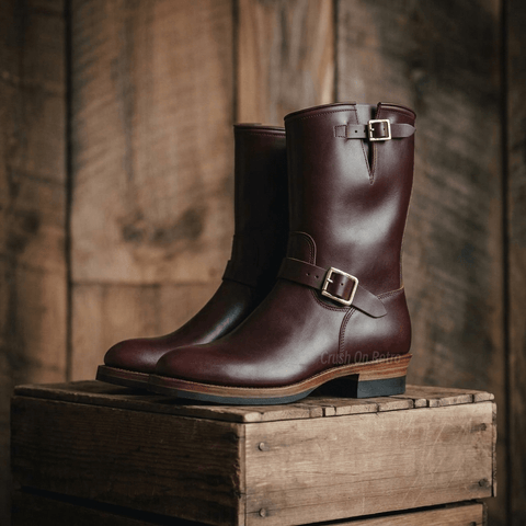 メンズエンジニアレザーブーツ 501