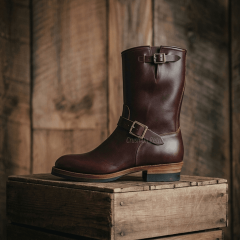 メンズエンジニアレザーブーツ 501