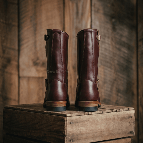 メンズエンジニアレザーブーツ 501