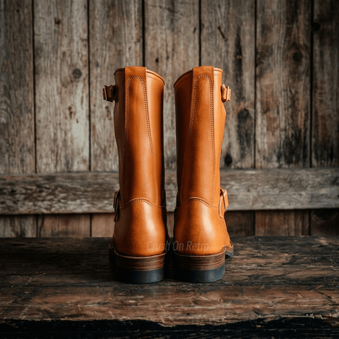 メンズエンジニアレザーブーツ 501