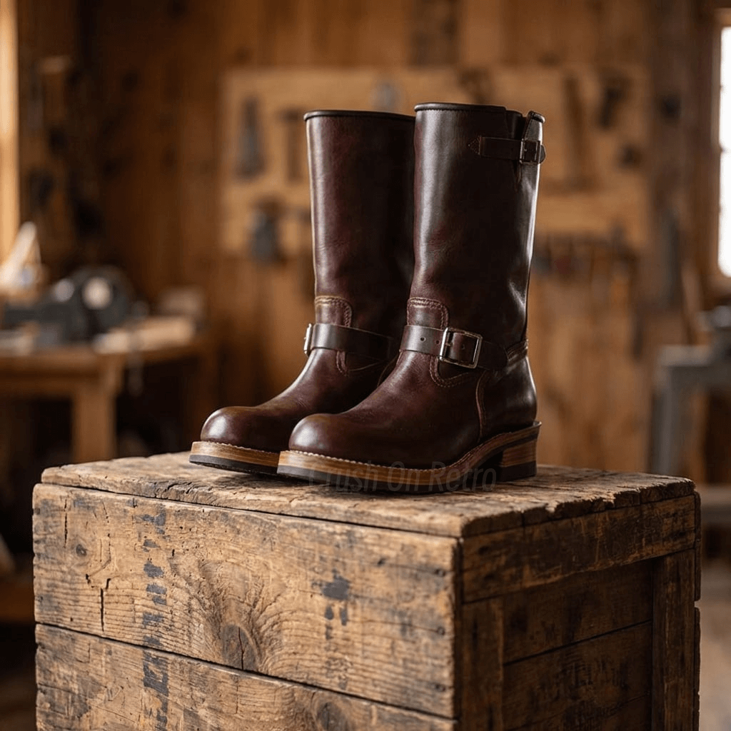 Men's Engineer Boots 601 – Crush on Retro Men's Engineer Boots 601 – Crush on Retro