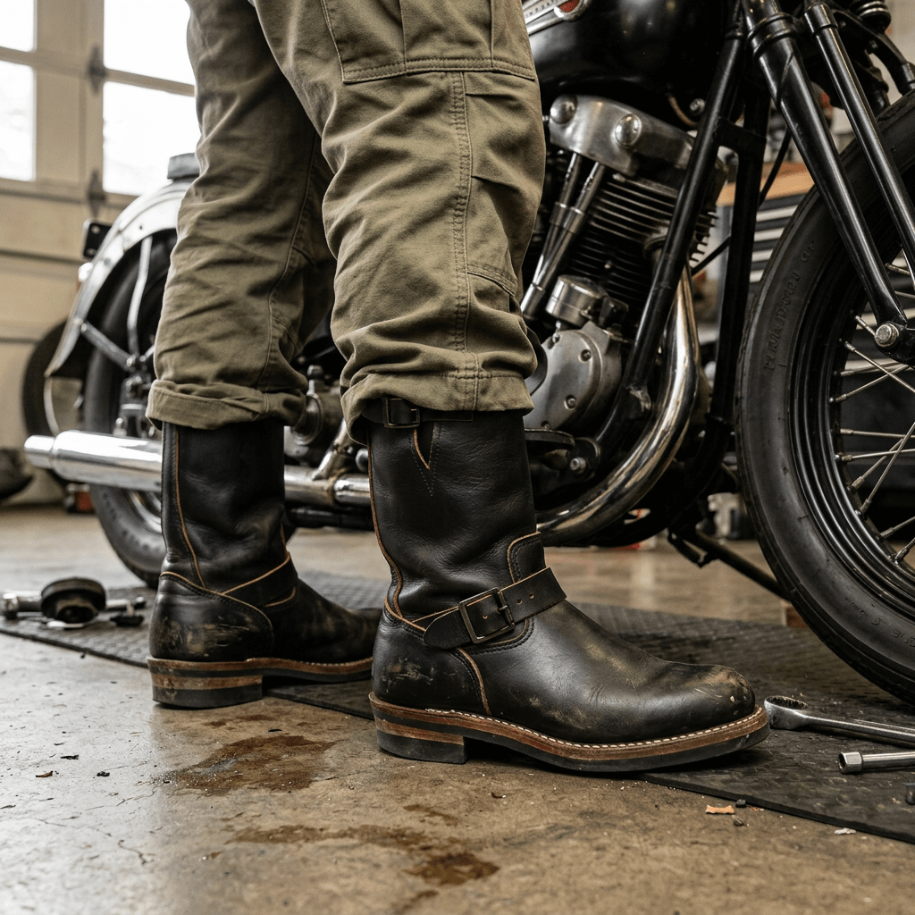Men's Engineer Boots 901 – Crush on Retro Men's Engineer Boots 901 – Crush on Retro