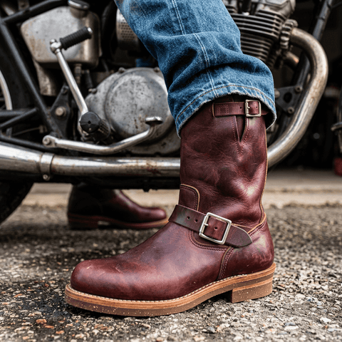 Men's Engineer Boots 901 – Crush on Retro Men's Engineer Boots 901 – Crush on Retro