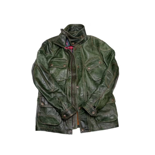 Men's Safari Field Leather Jacket