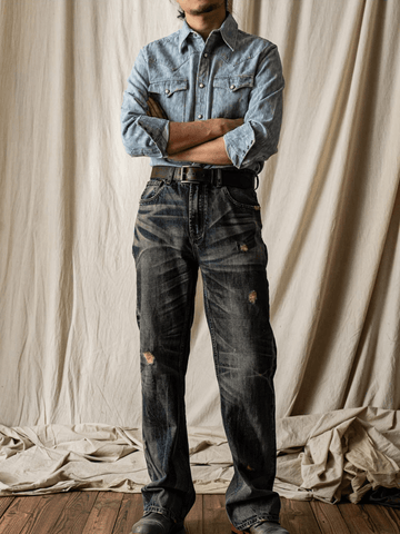 Men's Foss Western Denim Shirt