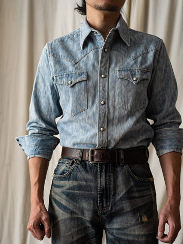 Men's Foss Western Denim Shirt