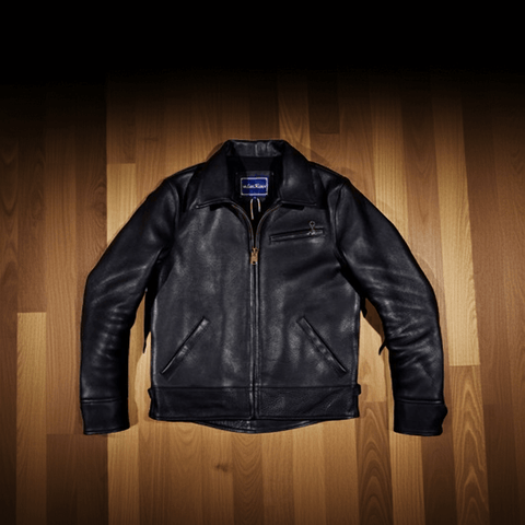 Men's Gentleman Biker Leather Jacket