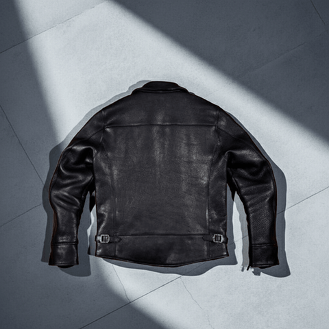 Men's Gentleman Biker Leather Jacket