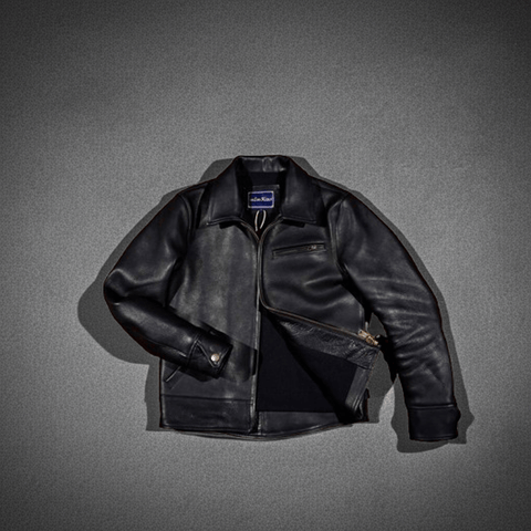 Men's Gentleman Biker Leather Jacket