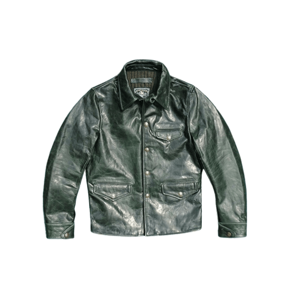 ジャケット・アウター 2007AW ARCHIVE Acid Rain Leather Jacket Lightning Archives LEATHER JACKET Revised Edition – World Club