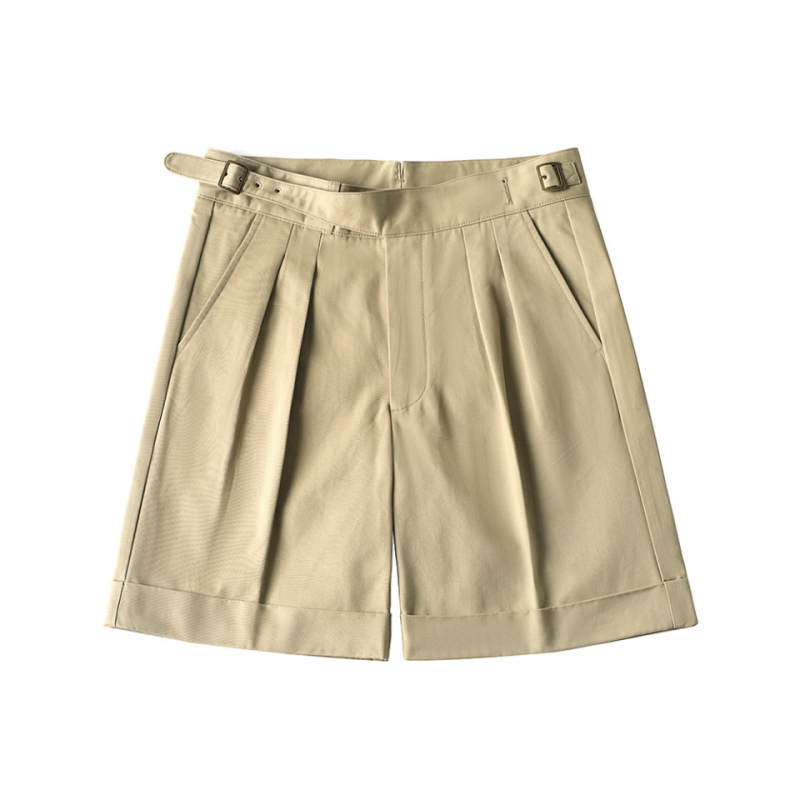 Khaki Gurkha Shorts