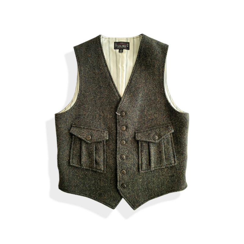 HBT Tweed Work Vest 