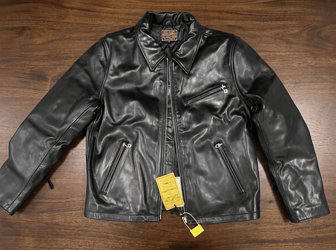 Men's Half Belt Sports Leather Jacket V2