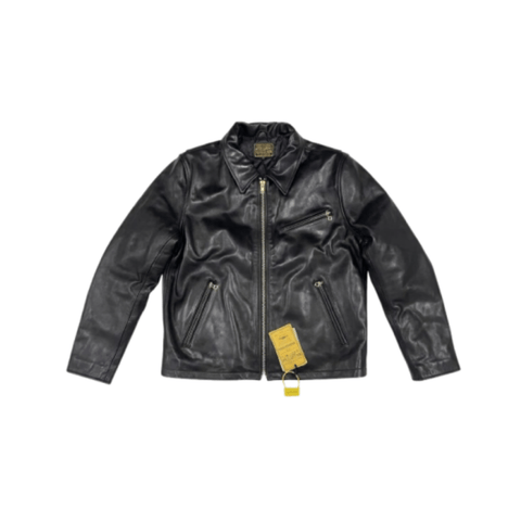 Men's Half Belt Sports Leather Jacket V2