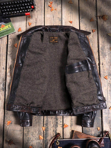 Men's Hartmann Leather Jacket, Cowhide