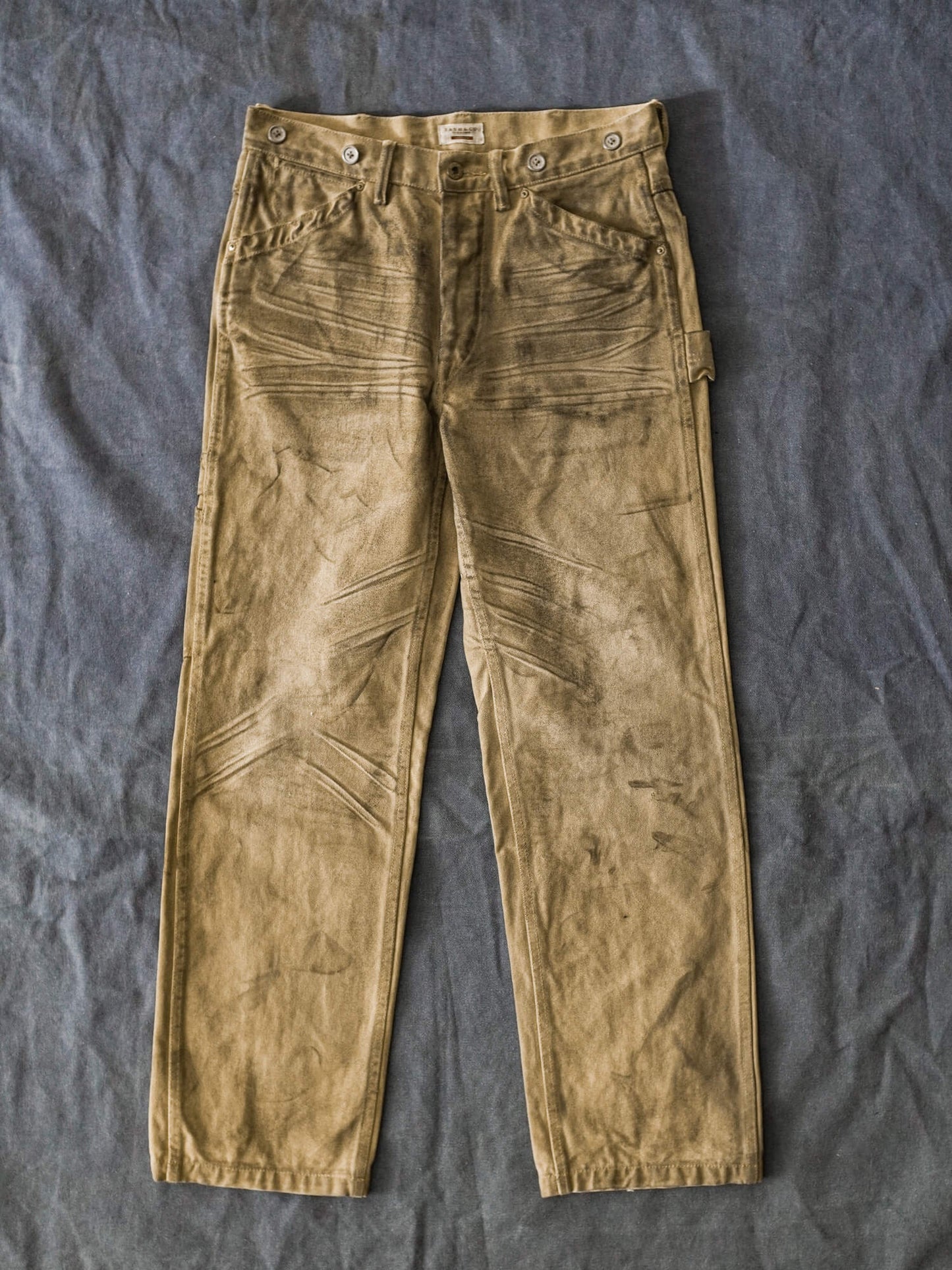 Men's Washed Canvas Carpenter Pant