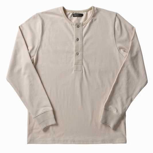 Chemise Henley à manches longues pour homme