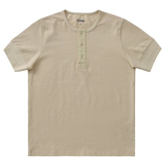 Men's Short Sleeves Henley Shirt