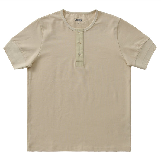 Chemise Henley à manches courtes pour homme