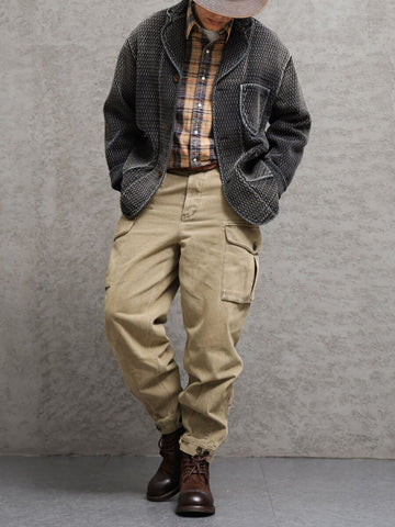 Men's Honeycomb Chore Jacket, Charcoal