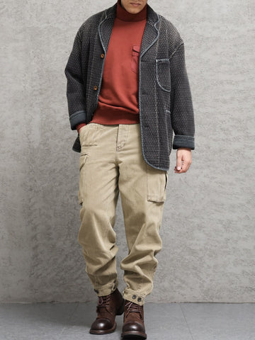 Men's Honeycomb Chore Jacket, Charcoal