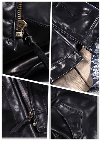 Men's Horsehide Mendoza Leather Jacket, Mk II