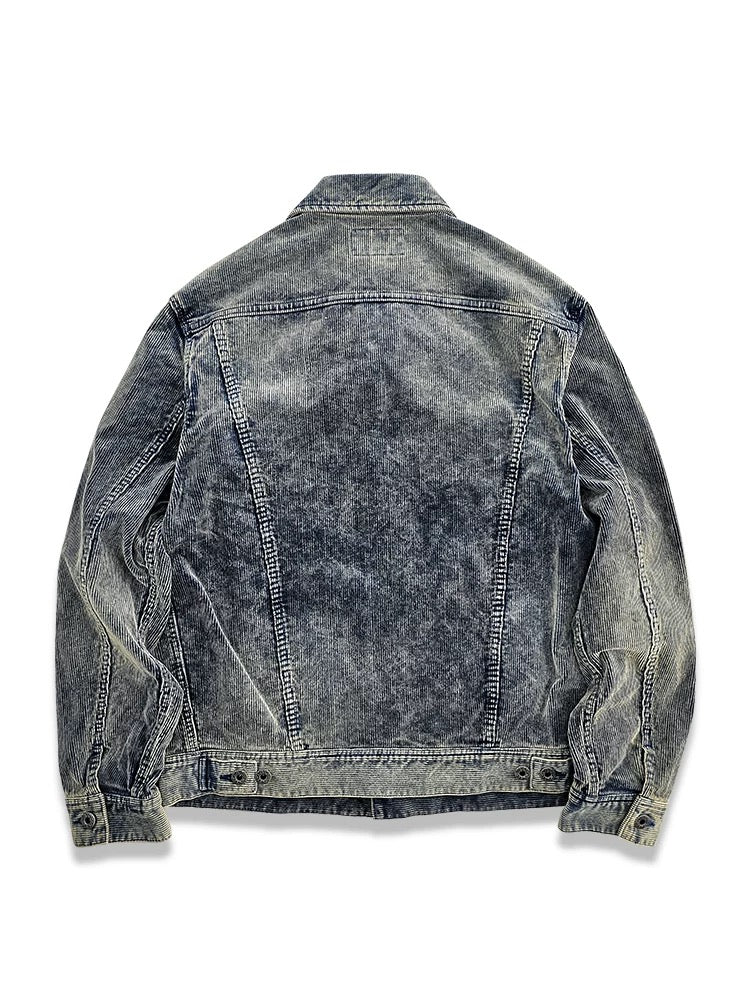 Men's Indigo Corduroy Rider Jacket