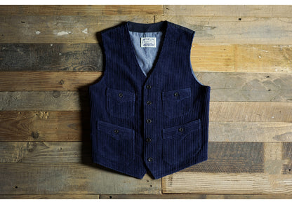 Men's Corduroy Railroad Engineer Vest