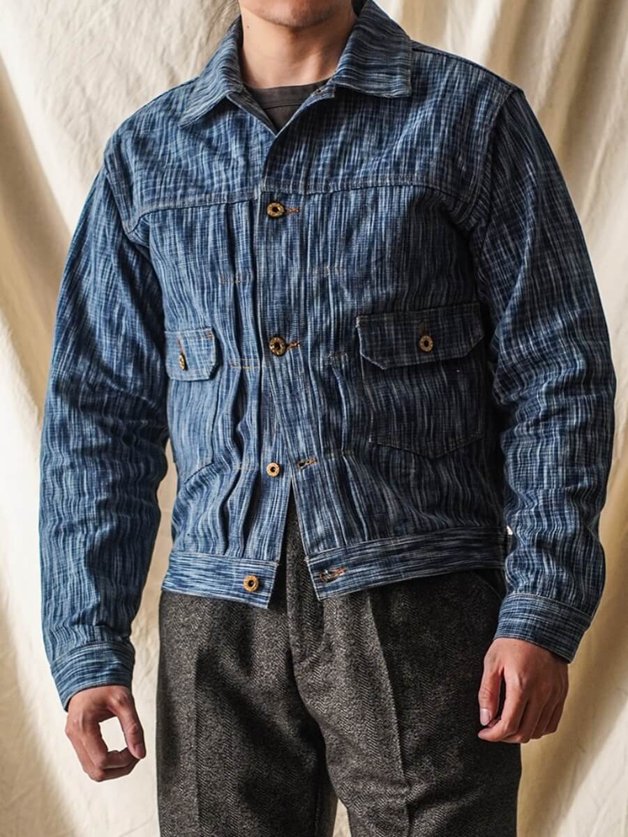 Men's Indigo Denim Trucker Jacket