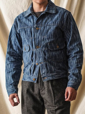 Men's Indigo Denim Trucker Jacket