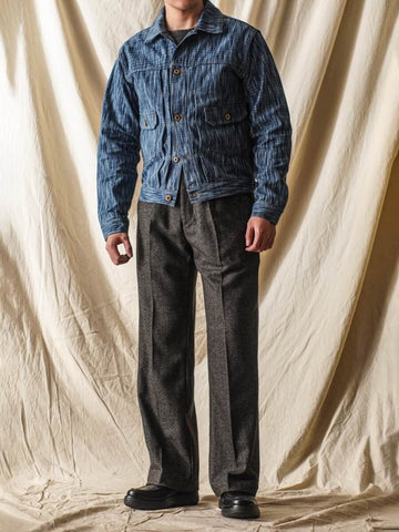 Men's Indigo Denim Trucker Jacket