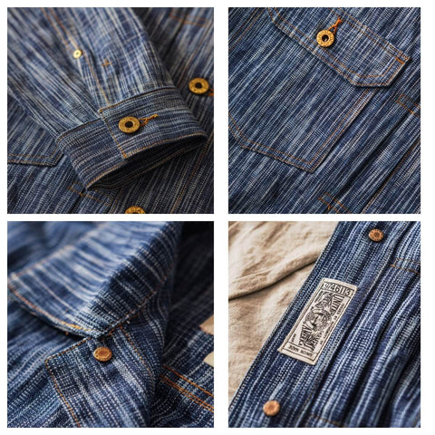 Men's Indigo Denim Trucker Jacket