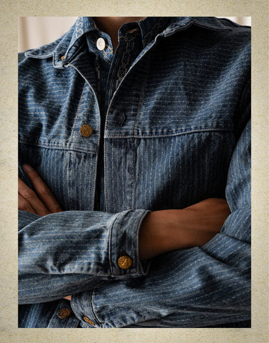 Men's Indigo Wabash Wagner Jacket
