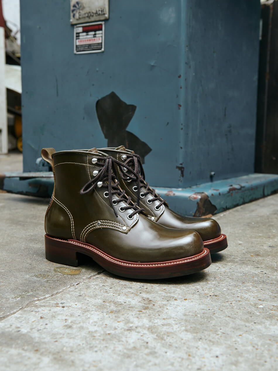 Shell Work Boot Men's Ironclad Work Boots-Shinki Shell Cordovan – Crush on Retro