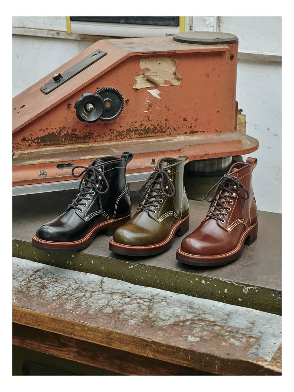 Shell Work Boot Men's Ironclad Work Boots-Shinki Shell Cordovan – Crush on Retro