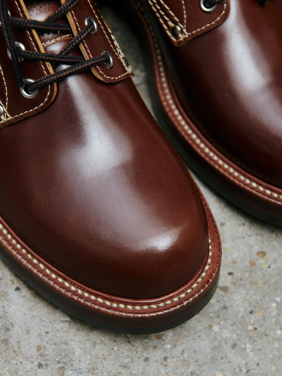 Shell Work Boot Men's Ironclad Work Boots-Shinki Shell Cordovan – Crush on Retro