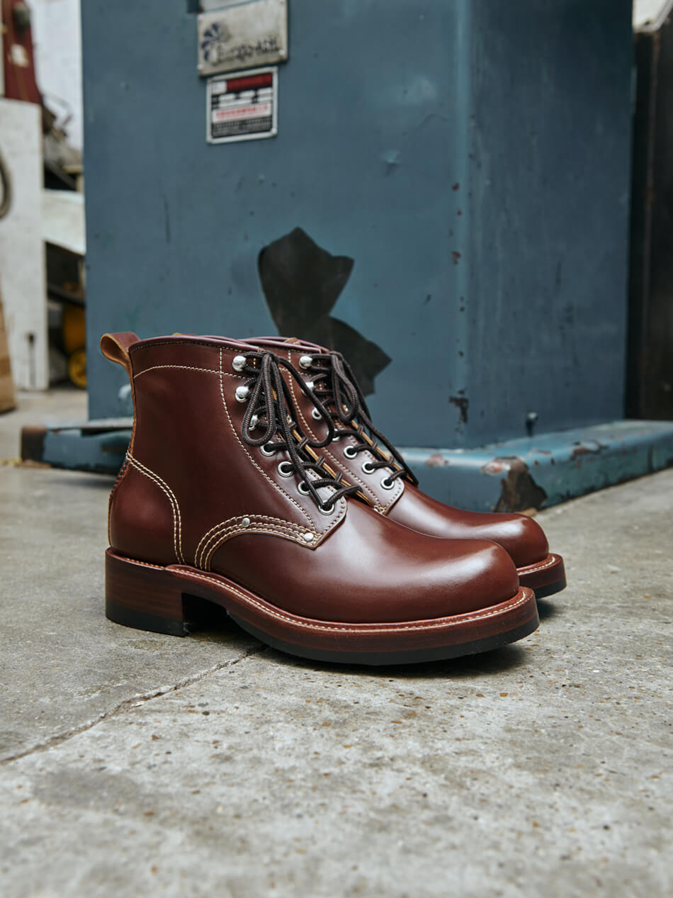 Shell Work Boot Men's Ironclad Work Boots-Shinki Shell Cordovan – Crush on Retro