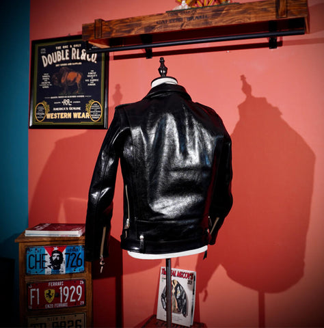Men's J-24 Double-Riders Leather Jacket